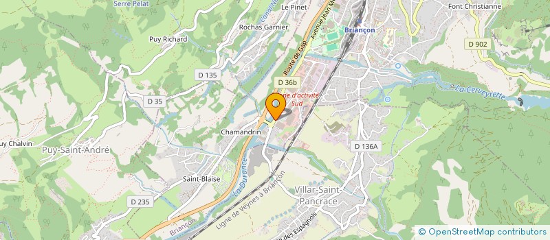 localisation de l'entreprise CHEZ KOI KOI  BRIANCON