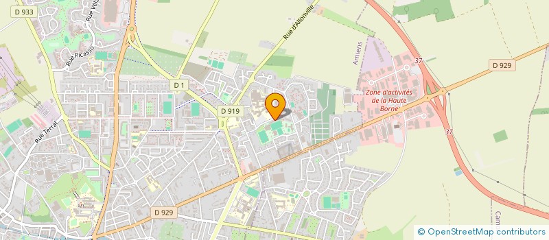 localisation de l'entreprise CHEZ KRYSS  AMIENS