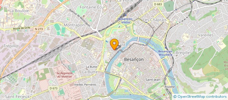 localisation de l'entreprise CHEZ L  BESANCON