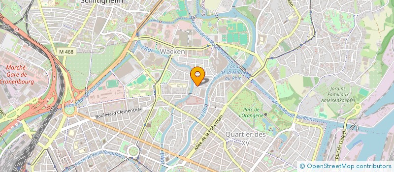 localisation de l'entreprise CHEZ L'ANCETRE  STRASBOURG