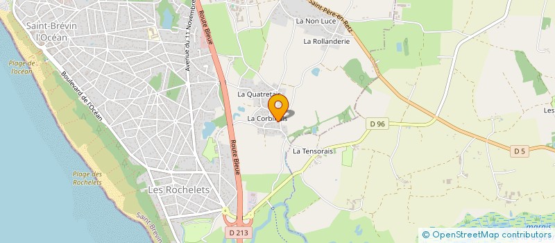 localisation de l'entreprise CHEZ L'ANTILLAIS à SAINT-BREVIN-LES-PINS