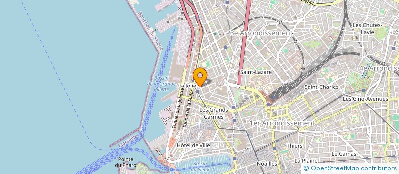localisation de l'entreprise CHEZ L'ELEGANT à MARSEILLE