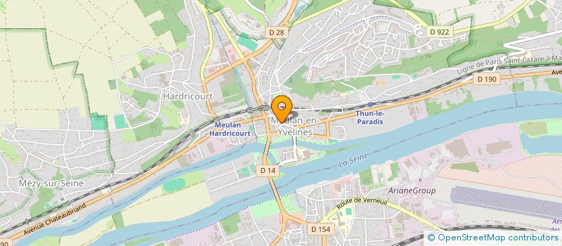 localisation de l'entreprise CHEZ L'EPICURIEN à MEULAN-EN-YVELINES