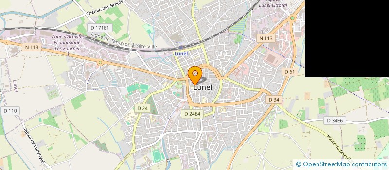 localisation de l'entreprise CHEZ L ITALIEN à LUNEL