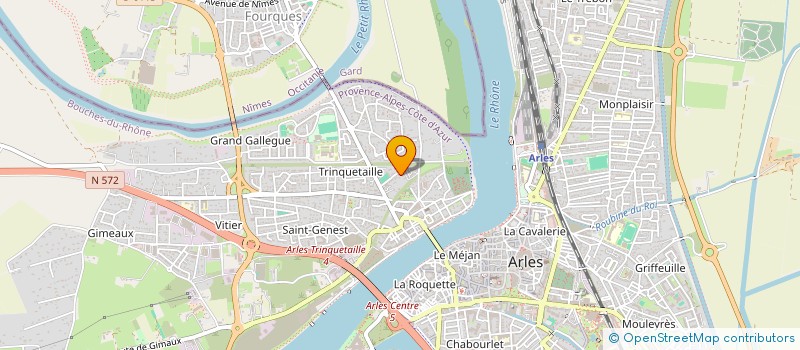 localisation de l'entreprise CHEZ L ONCLE à ARLES