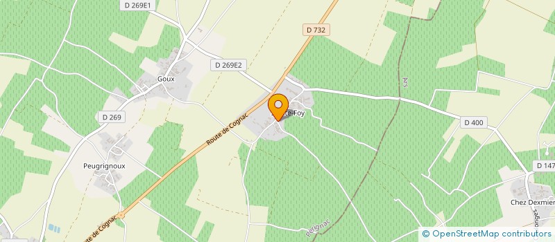 localisation de l'entreprise CHEZ LA CAVISTE à PERIGNAC