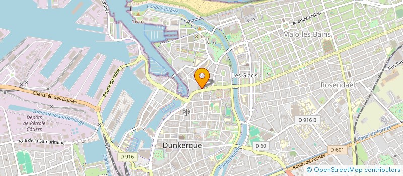 localisation de l'entreprise CHEZ LA MIE NOAM à DUNKERQUE