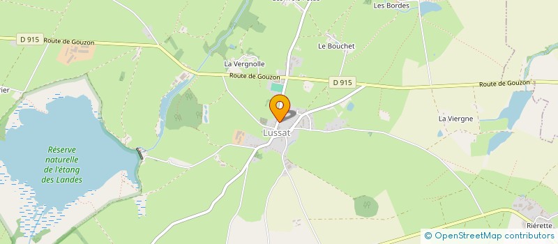 localisation de l'entreprise CHEZ LA RAYMONDE à NOUHANT