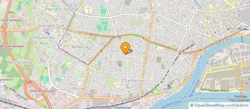 localisation de l'entreprise CHEZ LA VOISINE à NANTES