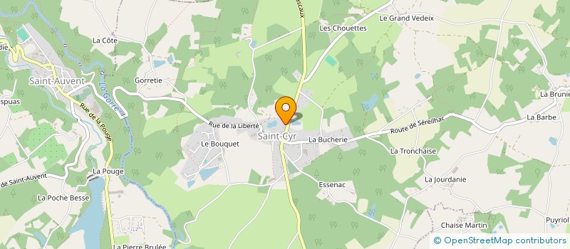 localisation de l'entreprise CHEZ LAETITIA, PROXIMITE ET SERVICES à SAINT-CYR