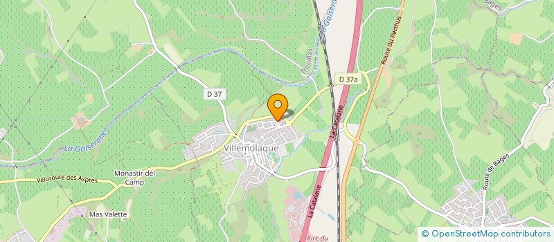 localisation de l'entreprise CHEZ LAURENT  PALAU-DEL-VIDRE