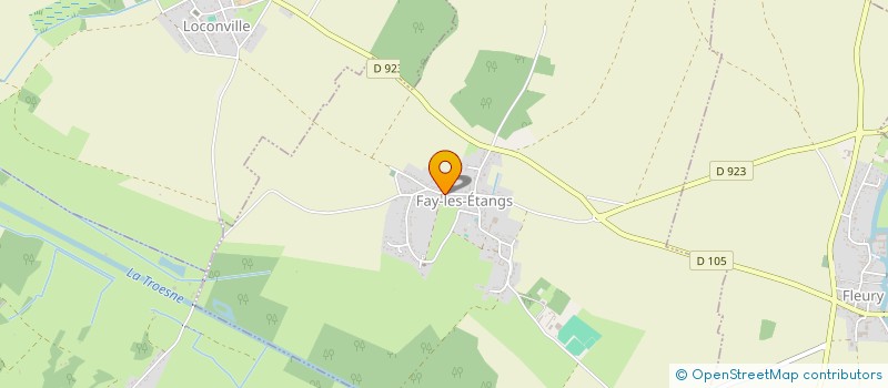 localisation de l'entreprise CHEZ LAURETTE  FAY-LES-ETANGS