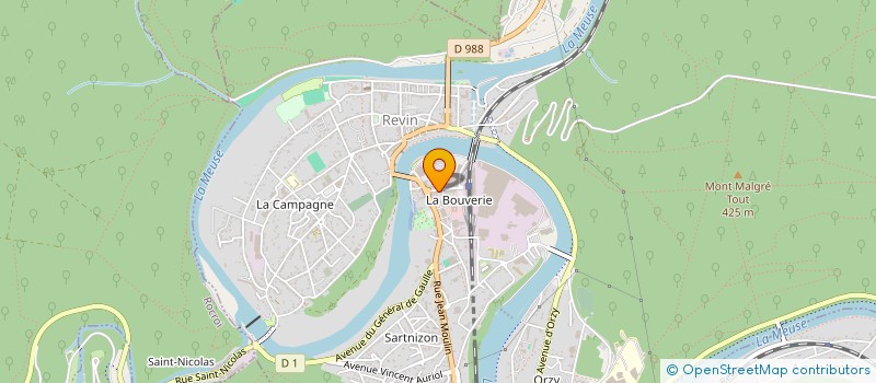 localisation de l'entreprise CHEZ LE LIBANAIS  REVIN