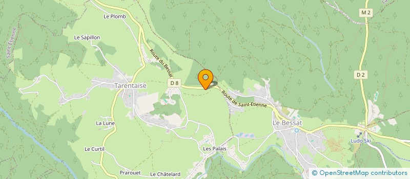 localisation de l'entreprise CHEZ LE PERE CANO  TARENTAISE