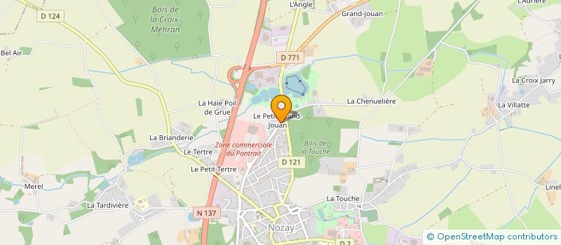 localisation de l'entreprise CHEZ LEA à NOZAY