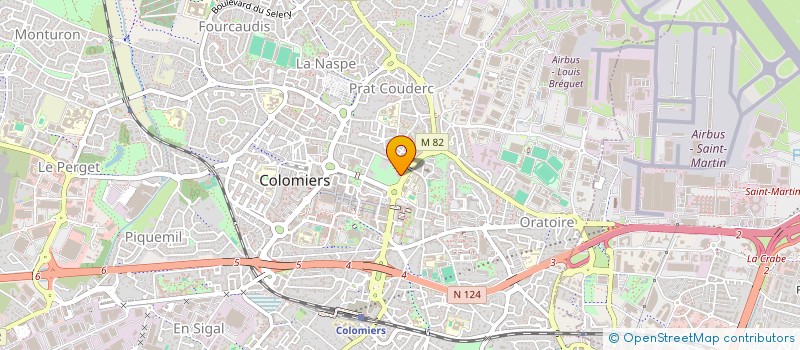 localisation de l'entreprise CHEZ LEMY  COLOMIERS