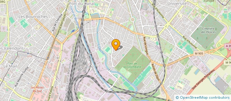 localisation de l'entreprise CHEZ LEO  DIJON