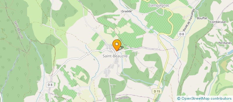 localisation de l'entreprise CHEZ LEON  SAINT-BEAUZILE