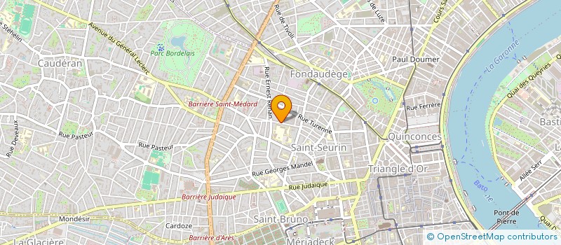 localisation de l'entreprise CHEZ LEON ET MARCEL  BORDEAUX