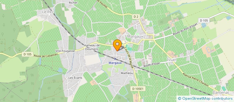 localisation de l'entreprise CHEZ LES 4 M  LAMARQUE