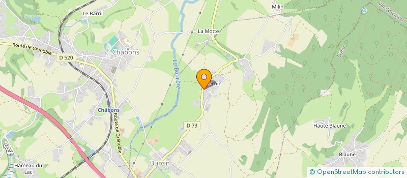 localisation de l'entreprise CHEZ LES AMYS  BURCIN