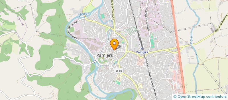 localisation de l'entreprise CHEZ LES BENGALIS à PAMIERS