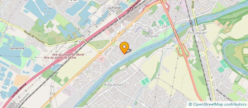 localisation de l'entreprise CHEZ LES COPAINS  LACROIX-FALGARDE