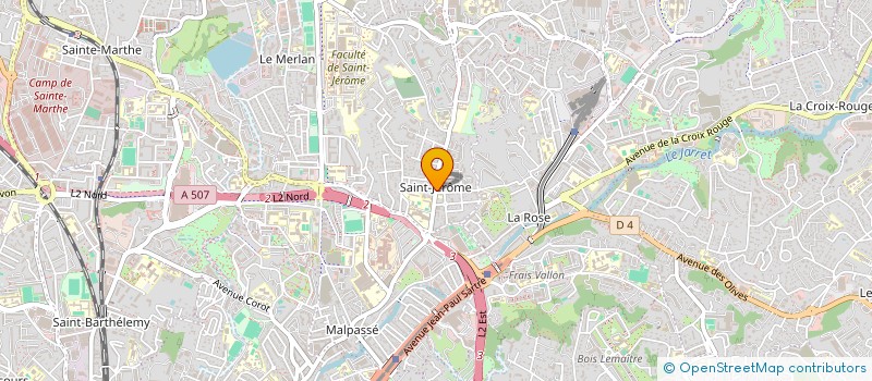 localisation de l'entreprise CHEZ LES COUSINES à MARSEILLE