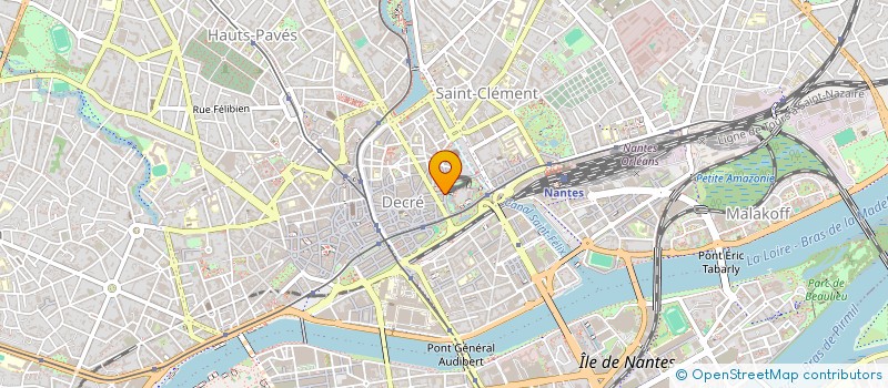 localisation de l'entreprise CHEZ LES DUCS  NANTES