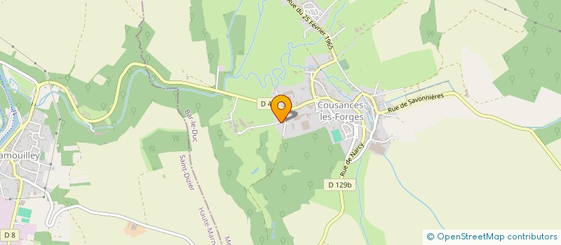 localisation de l'entreprise CHEZ LES RAZ'MOKETS à COUSANCES-LES-FORGES
