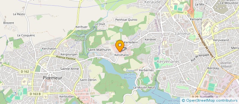 localisation de l'entreprise CHEZ LES VOISINES à PLOEMEUR
