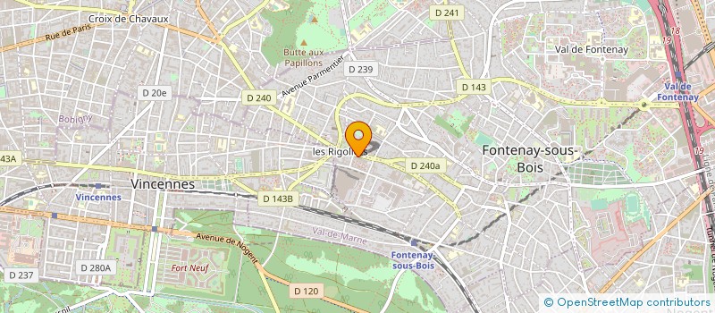 localisation de l'entreprise CHEZ LIFOU à FONTENAY-SOUS-BOIS