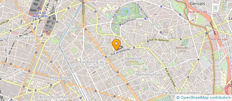 localisation de l'entreprise CHEZ LILI  PARIS