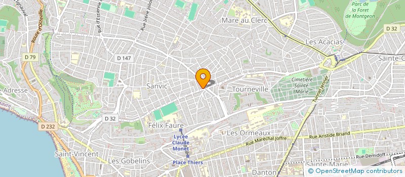 localisation de l'entreprise CHEZ LILI à LE HAVRE