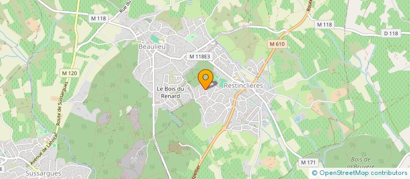 localisation de l'entreprise CHEZ LILI  RESTINCLIERES