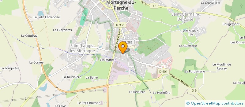 localisation de l'entreprise CHEZ LILI à SAINT-LANGIS-LES-MORTAGNE