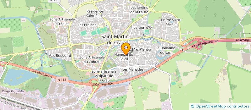 localisation de l'entreprise CHEZ LILI ET JEAN à SAINT-MARTIN-DE-CRAU