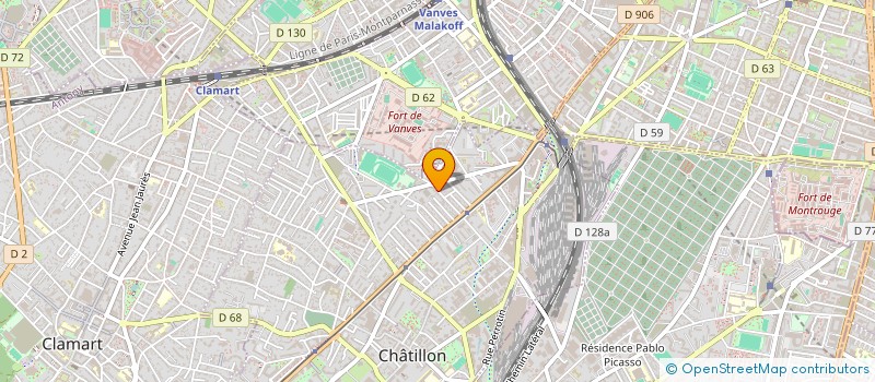 localisation de l'entreprise CHEZ LILI ET NICOLAS à BOURG-LA-REINE