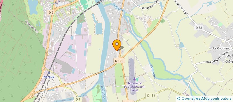 localisation de l'entreprise CHEZ LILOU à CHATELLERAULT