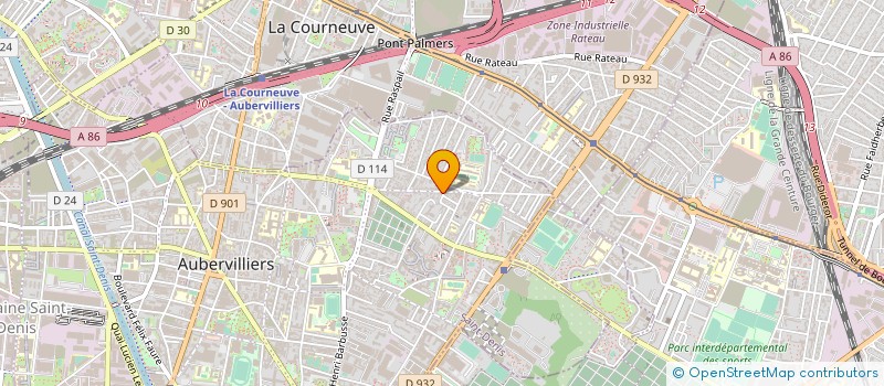 localisation de l'entreprise CHEZ LINA à AUBERVILLIERS