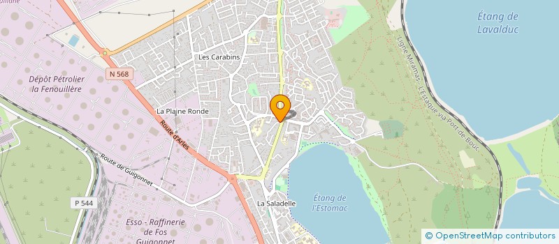 localisation de l'entreprise CHEZ LINO à FOS-SUR-MER
