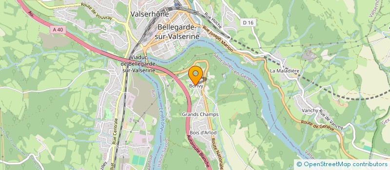 localisation de l'entreprise CHEZ LISA KATIA à VALSERHONE