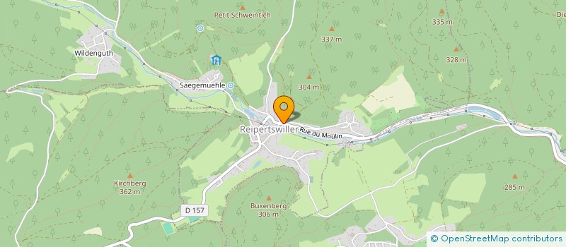 localisation de l'entreprise CHEZ LISABETH  REIPERTSWILLER