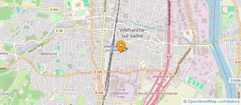 localisation de l'entreprise CHEZ LOIC à VILLEFRANCHE-SUR-SAONE