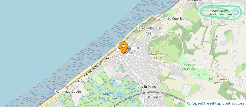 localisation de l'entreprise CHEZ LOLA  BLONVILLE-SUR-MER