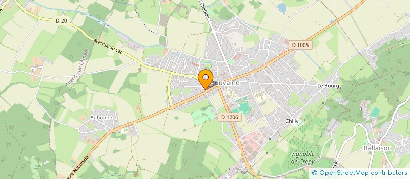 localisation de l'entreprise CHEZ LORETTE  BALLAISON