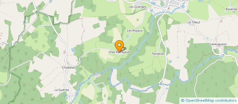 localisation de l'entreprise CHEZ LOUISE à LES SALLES-LAVAUGUYON