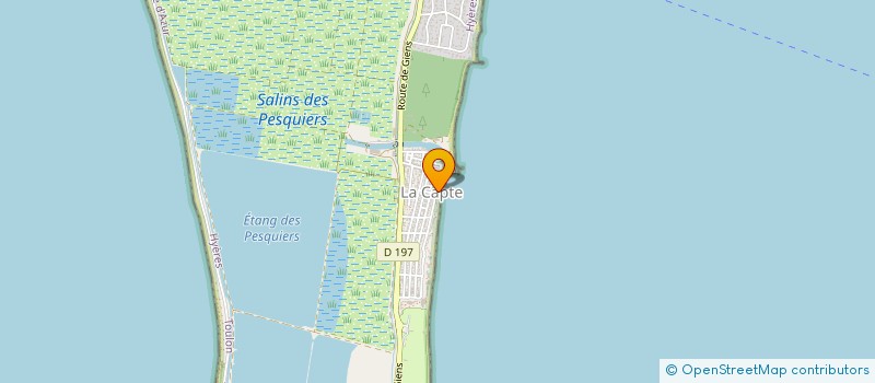 localisation de l'entreprise CHEZ LOULOU à HYERES