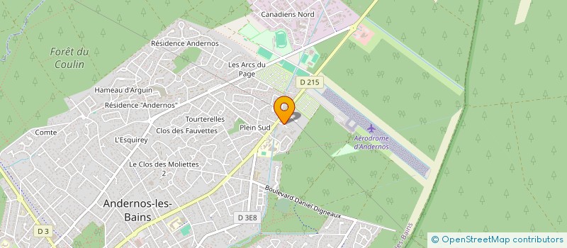 localisation de l'entreprise CHEZ LUCETTE  ANDERNOS-LES-BAINS