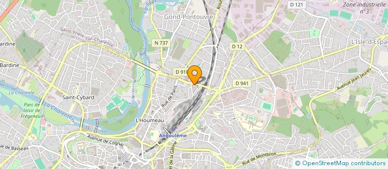 localisation de l'entreprise CHEZ LUCIEN à ANGOULEME